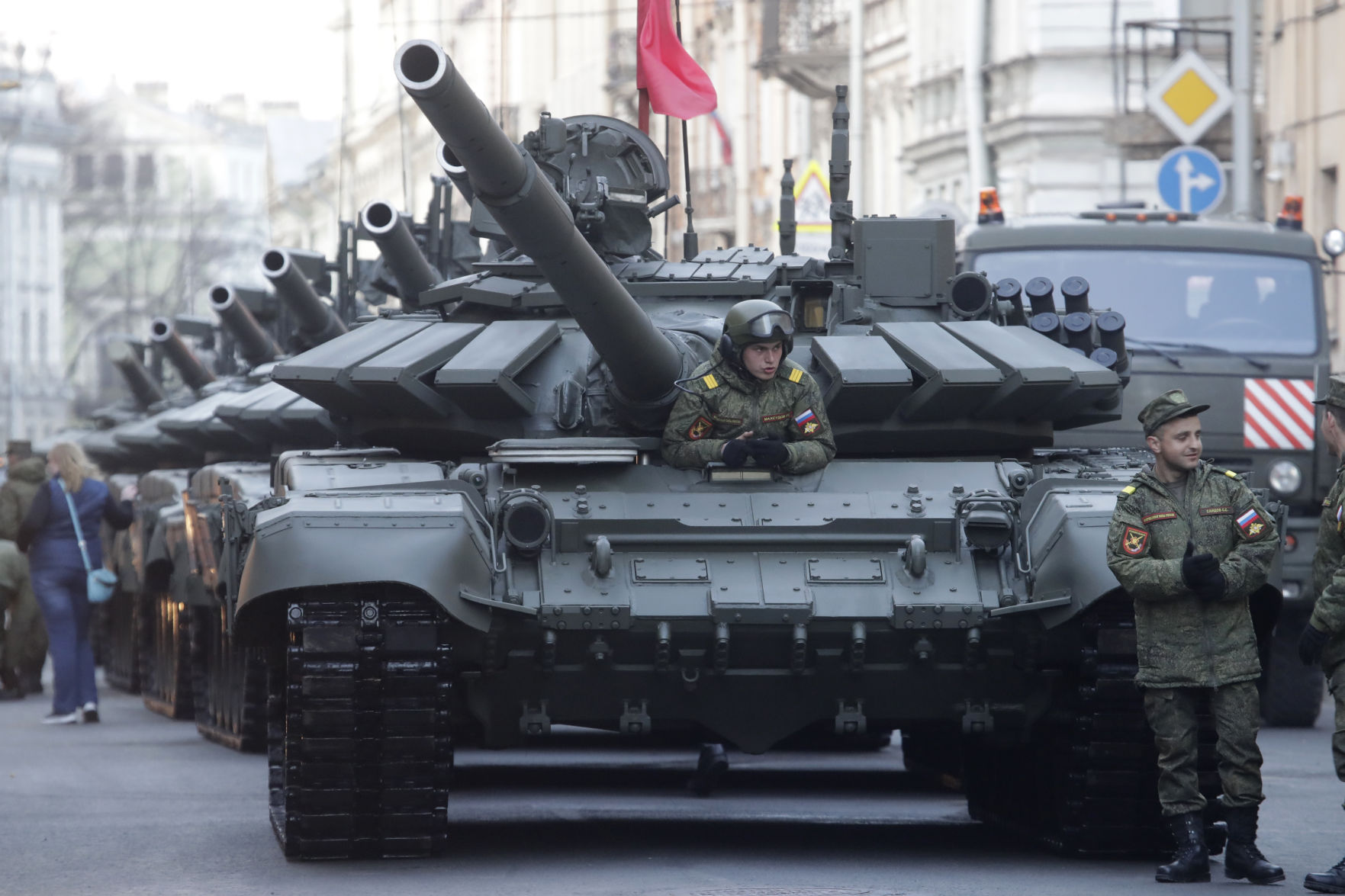 Russia Parade Rehearsal